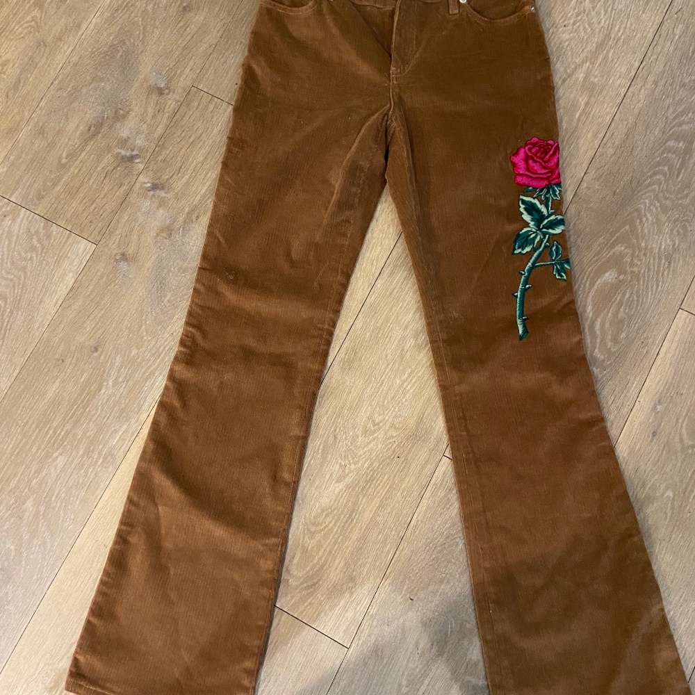 Moschino Corduroy Pants Bottoms Size 29